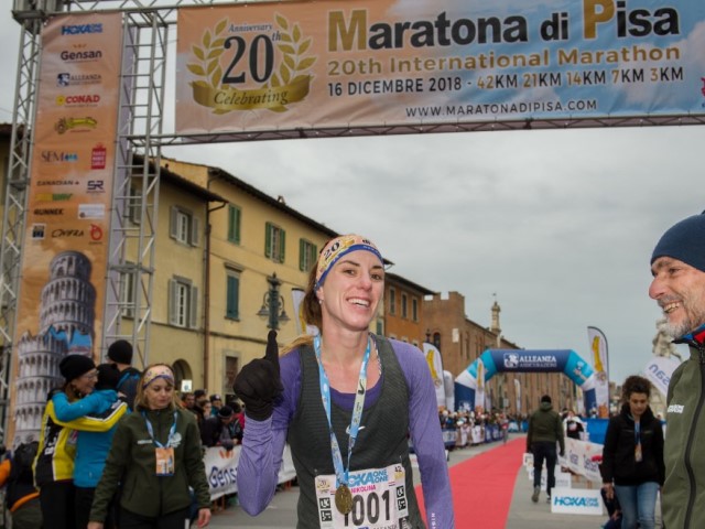 21^ Cetilar Maratona di Pisa: Nikolina Sustic torna per fare tripletta