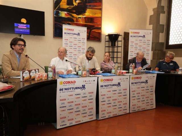 Presentata la 86^ Conad Notturna di San Giovanni di Firenze
