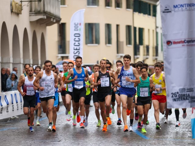 Oderzo, 1° Maggio di Corsa con i Big Azzurri e le Nazionali Europee Under 20