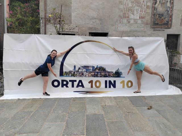 Orta10in10 al giro di boa