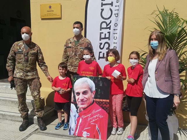Intitolata a Vincenzo Ferrone, la palestra della caserma del Genio Ferrovieri di Castelmaggiore