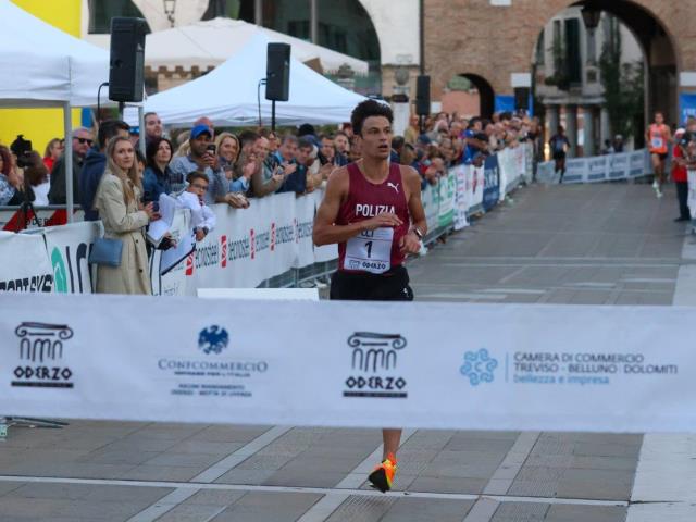 Oderzo: Italia doppio argento tra gli under 20, Riva davanti a Meucci nella “Città Archeologica”  