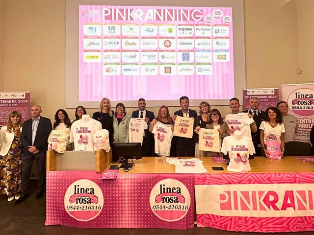 Presentata la quarta edizione della Pink RAnning: Ravenna corre per dire NO alla violenza sulle donne