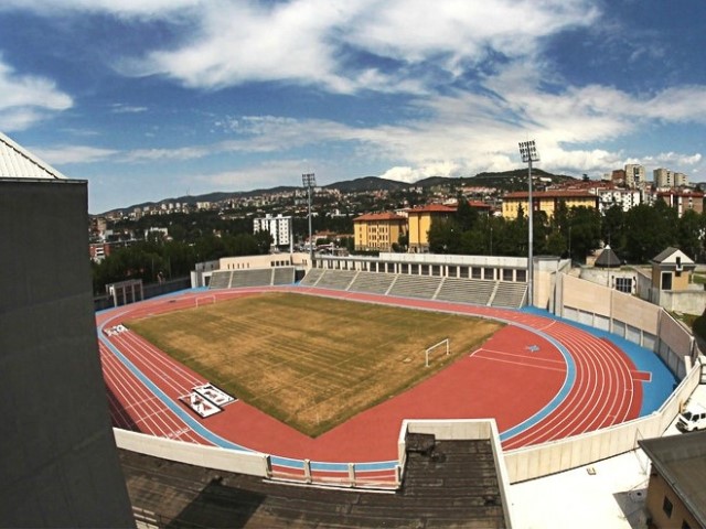 Gianmarco Tamberi e Filippo Tortu in campo al Pino Grezar di Trieste il 28 Maggio