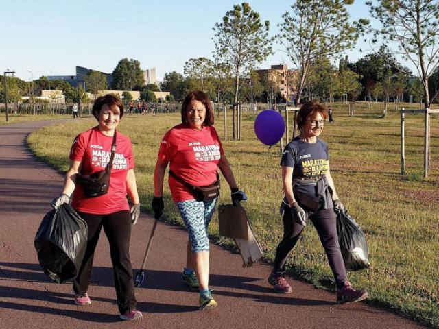 Grande entusiasmo per il primo «Plogging Day» organizzato a Ravenna