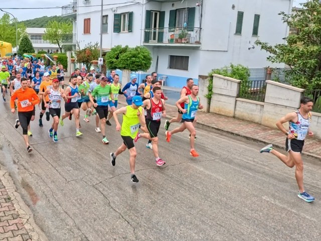 Passione e tradizione per la corsa a Montemarcone di Atessa con la 46^ Podistica delle Contrade