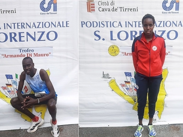 La festa di Cava parla keniano: la San Lorenzo incorona Kosgei e Jebichii