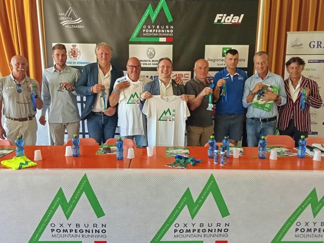 Presentata ufficialmente la Oxyburn Pompegnino Mountain Running