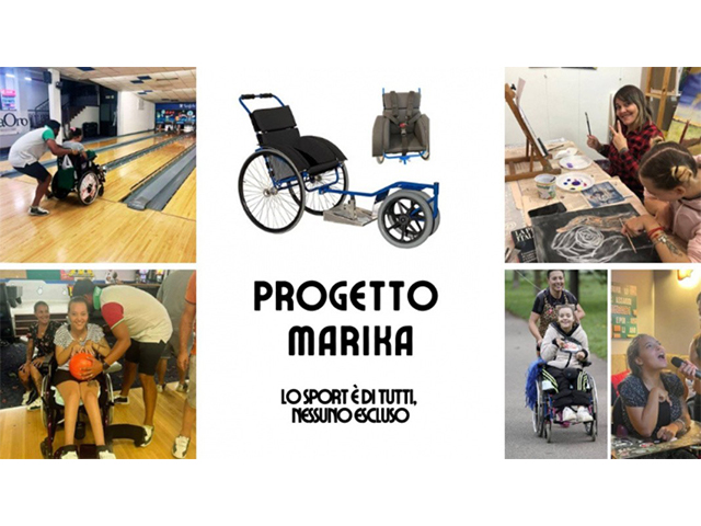 Affari&Sport con Progetto Marika, insieme per condividere lo sport con chi non può