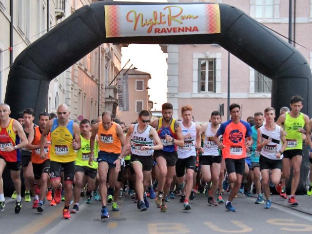 Night Run, in mille sulle strade di Ravenna per una serata di sport e divertimento per tutti
