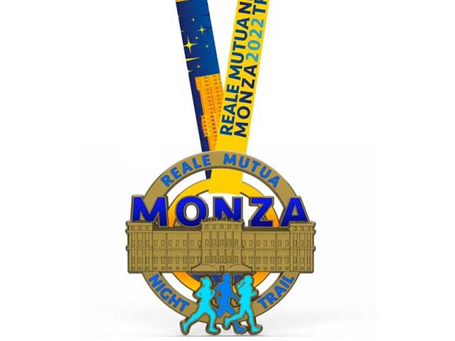Reale Mutua Monza Night Trail, svelata la medaglia