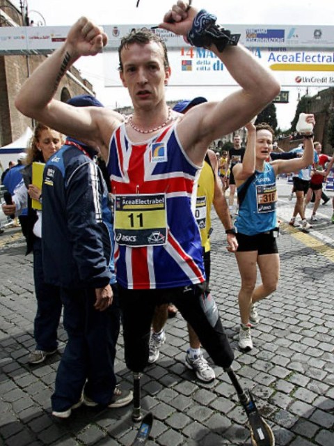 Il paralimpico Richard Whitehead torna alla Acea Run Rome The Marathon, obiettivo le 100 maratone