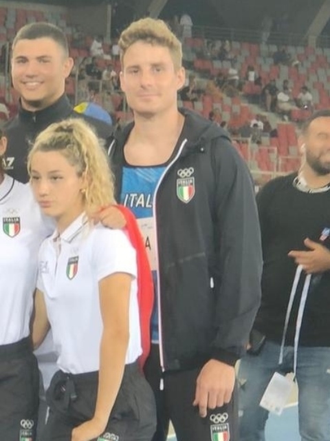 Il rettore Cavalieri a Roberto Rigali: "Un oro che vale doppio"