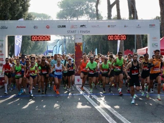 Rome 15 k-Nuova Ford Puma: le firme d’autore di Zouioula e della campionessa italiana di maratona Alessia Tuccitto - Oltre 3200 al via nelle due distanze