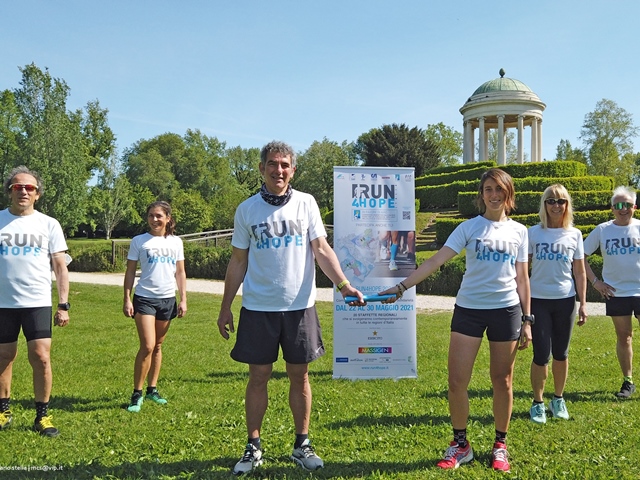 Sabato parte da Vicenza Run4Hope 2021