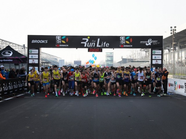 11^ Gruppo Sesi Sebach Run For Life, una festa da 8mila in Autodromo e Parco