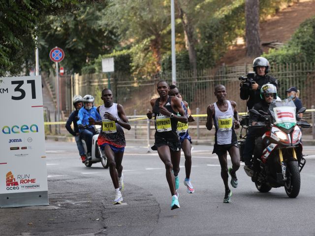 Acea Run Rome The Marathon, trionfa il debuttante keniano Clement Kiprono