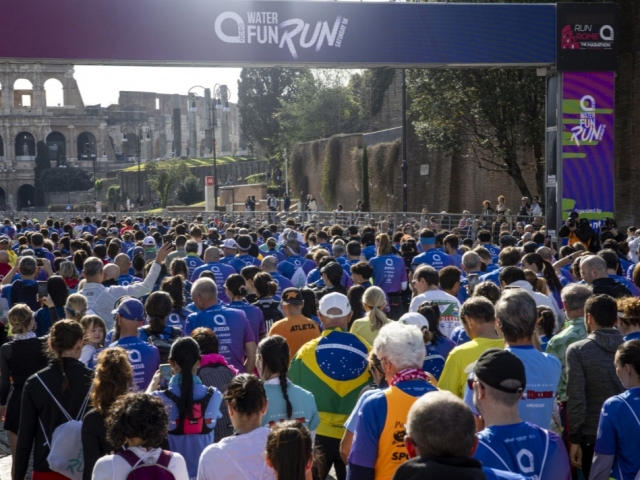 Acea Water Fun Run e Stracanina, Roma in festa con 20mila partecipanti
