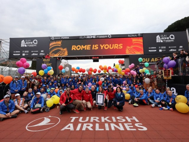 Guinness World Record per il World Pacer Team di Acea Run Rome The Marathon