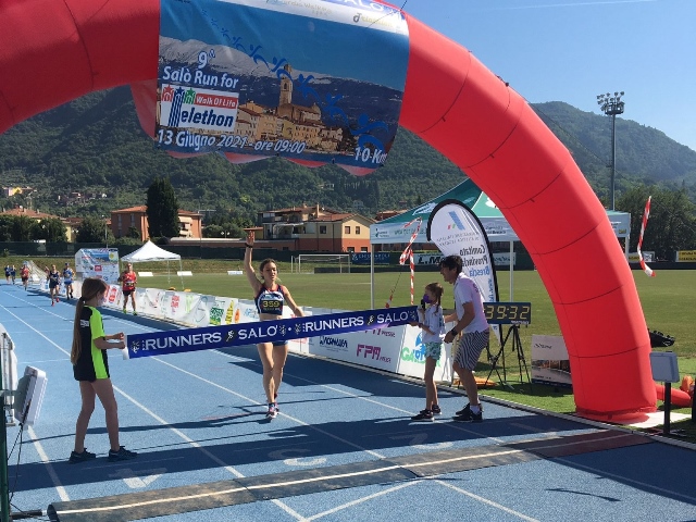 Batel, vittoria e record alla Salò Run
