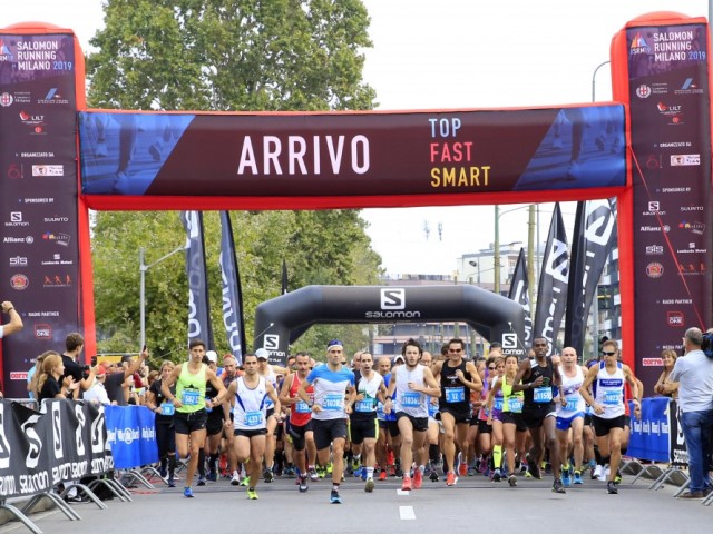 Giulio Ornati e Sarah Giomi vincono la 9^ Salomon Running Milano