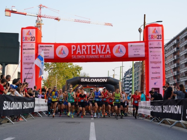 Salomon Running Milano, Molteni e Broggi i vincitori, 2500 i campioni