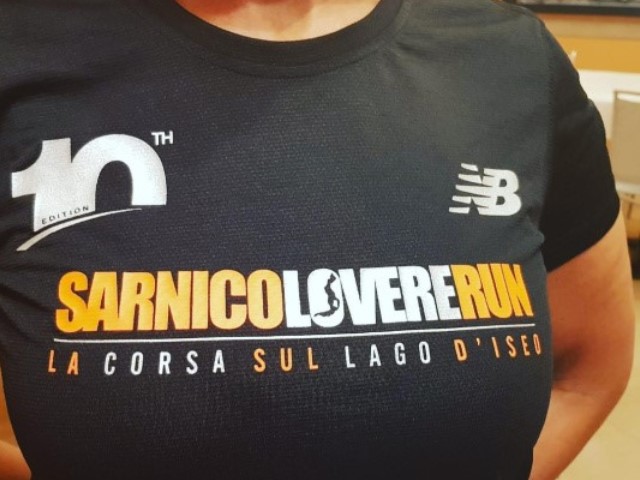 La t-shirt del compleanno, 10^ Sarnico Lovere Run, ultimi posti rimasti
