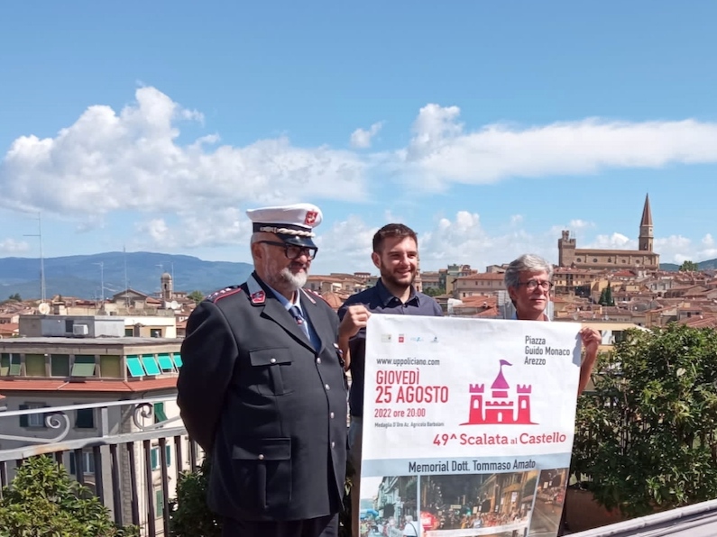 Presentata la Scalata al Castello di Arezzo