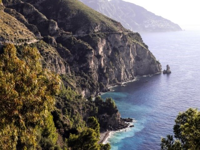 Il percorso della Panoramica Sorrento-Massa Lubrense-Positano 27km