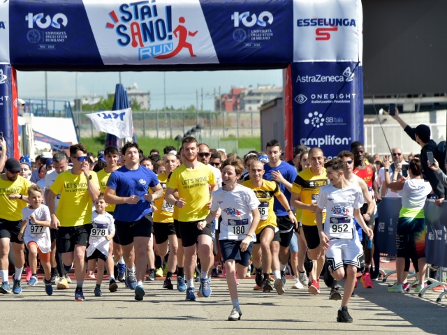 1000 partecipanti alla StaiSano! RUN, la corsa dell’Università degli Studi di Milano