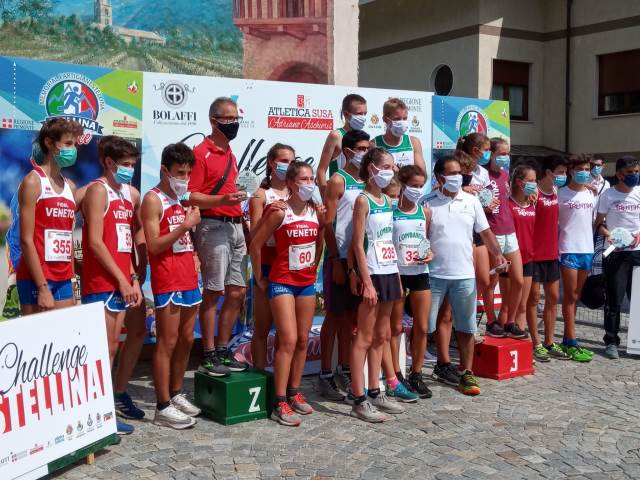 Tricolori di corsa in montagna, Veneto due volte d'argento