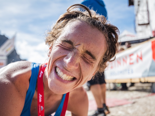 Grandi atleti in gara alla venticinquesima Südtirol Drei Zinnen Alpine Run