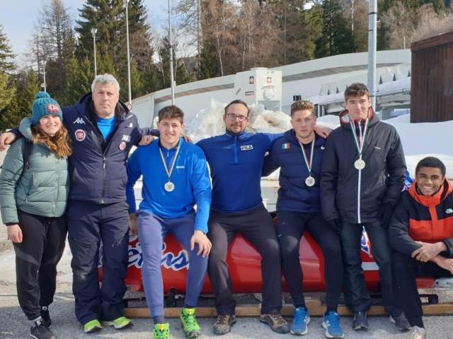 Dall'atletica al bob: gli atleti del Team Treviso brillano ai Campionati italiani di IGLS