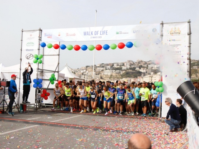 Andrii Chukhraiuk e Filomena Palomba vincono la 12^ Fondazione Telethon Walk of Life Napoli