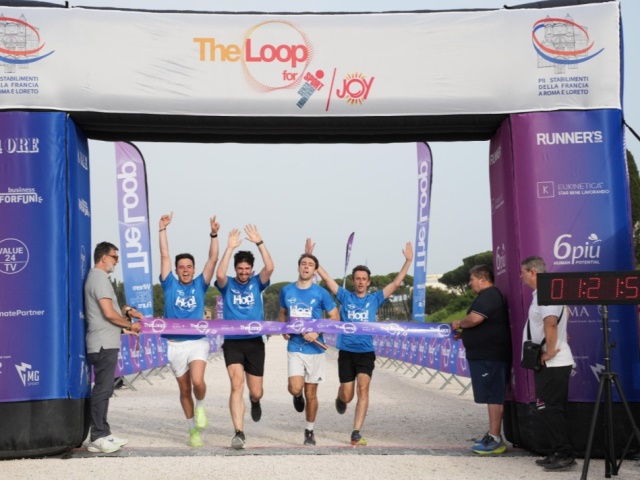 The Loop Relay Roma, il Circo Massimo si veste di sport e solidarietà
