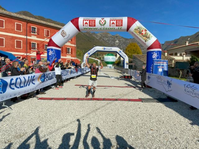 Trail del Gevero, fa festa il locale Fabris