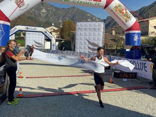 Fabris e Pasin, tris speciale al Trail del Gevero