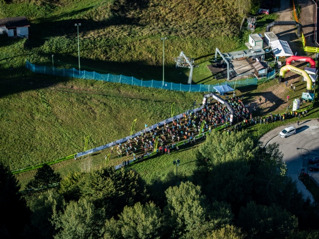 Luca Cagnati firma la decima edizione del Trail del Nevegal