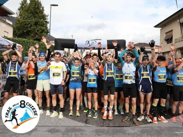 Trail delle 8 Chiese da brividi con la carica dei 500