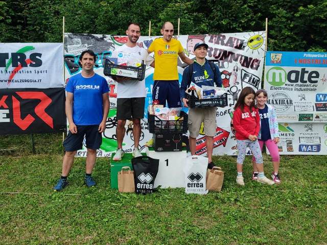 A Bore il trail premia Bonici e Martinelli