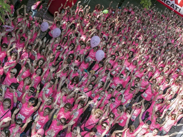 Treviso in Rosa corre con la Lilt: già più di 3000 iscritte