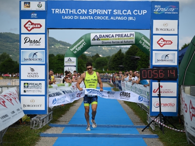 Il Triathlon Sprint Silca Cup parla veneto: vittoria per il trevigiano Lorenzon e la veneziana Zane