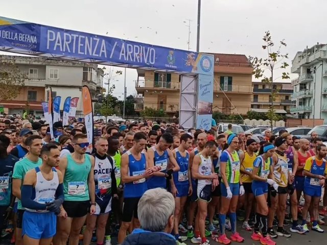 Giovannelli festeggia il Trofeo della Befana