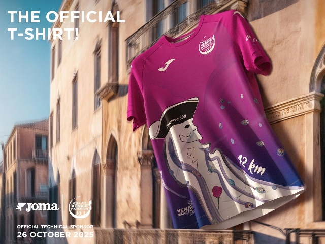 39^ Wizz Air Venicemarathon - Ecco la maglia ufficiale dedicata a Casanova per sedurre sempre più runners da tutto il mondo!