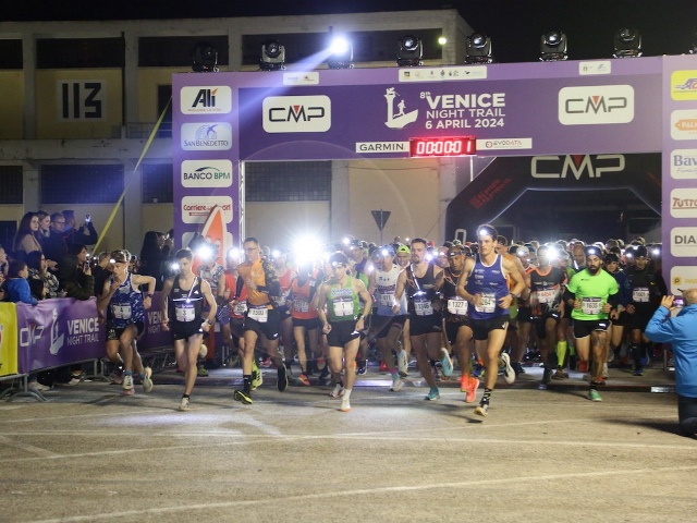 8^ CMP Venice Night Trail: Giacomo Esposito e Francesca Tonin firmano un'edizione di grandissimo successo