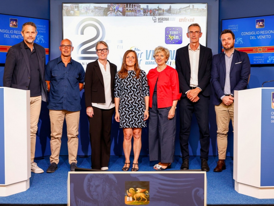 Presentata in Regione Veneto la 25^ Eurospin Verona Run Marathon di domenica 15 novembre