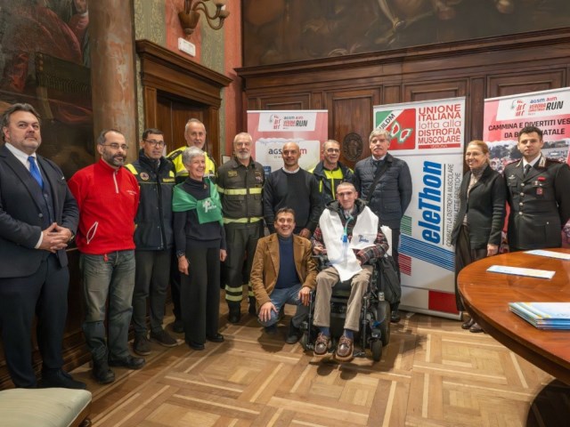 Presentata in Comune la AGSM AIM Verona Christmas Run, domenica 17 dicembre 4mila cuori battono con Telethon