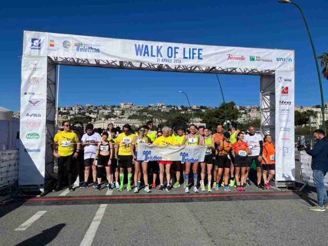 Fondazione Telethon Walk of Life Napoli, domenica 23 marzo 2025 torna la corsa per la ricerca