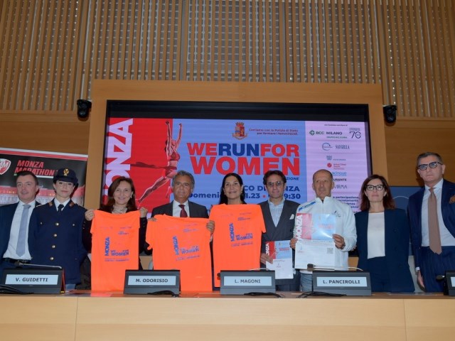 Presentata in Regione Lombardia la 2^ We Run For Women - Corriamo con la Polizia di Stato per fermare i femminicidi