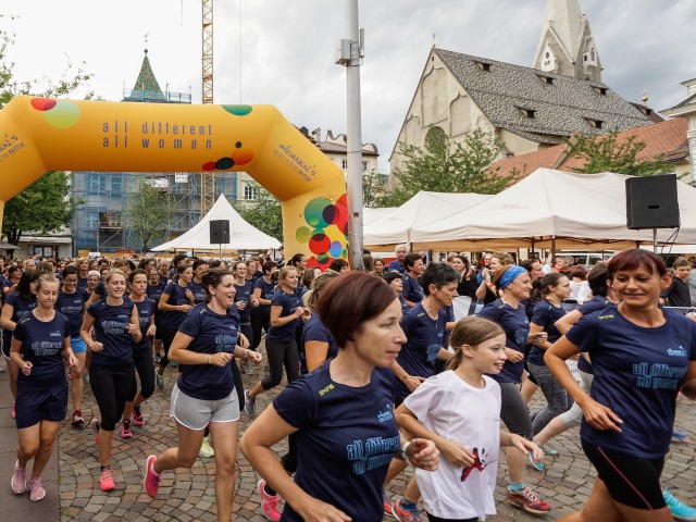 Venerdì la Women's Run inaugura il grande weekend podistico di Bressanone